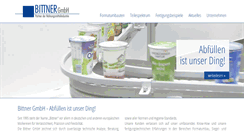 Desktop Screenshot of bittner-gmbh.eu